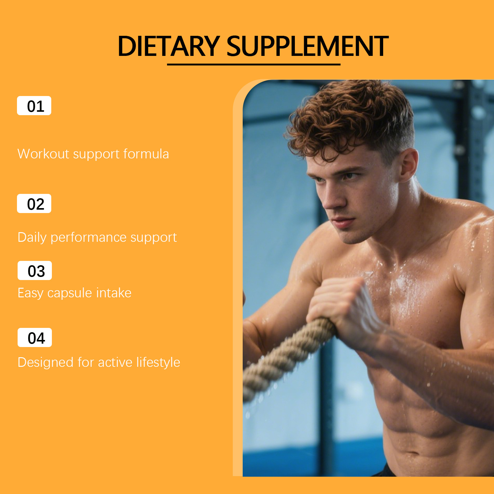 Energy Boost Capsules for Gym  - Nutrition Fitness Supplements review and price
