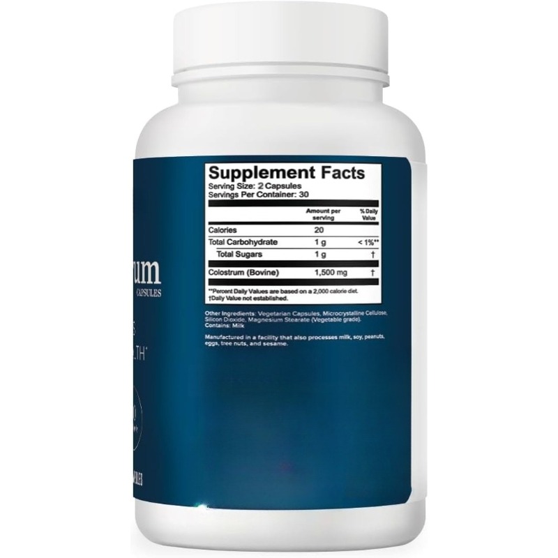 Colostrum Supplement -1500mg P - Colostrum Bovine Powder review and price