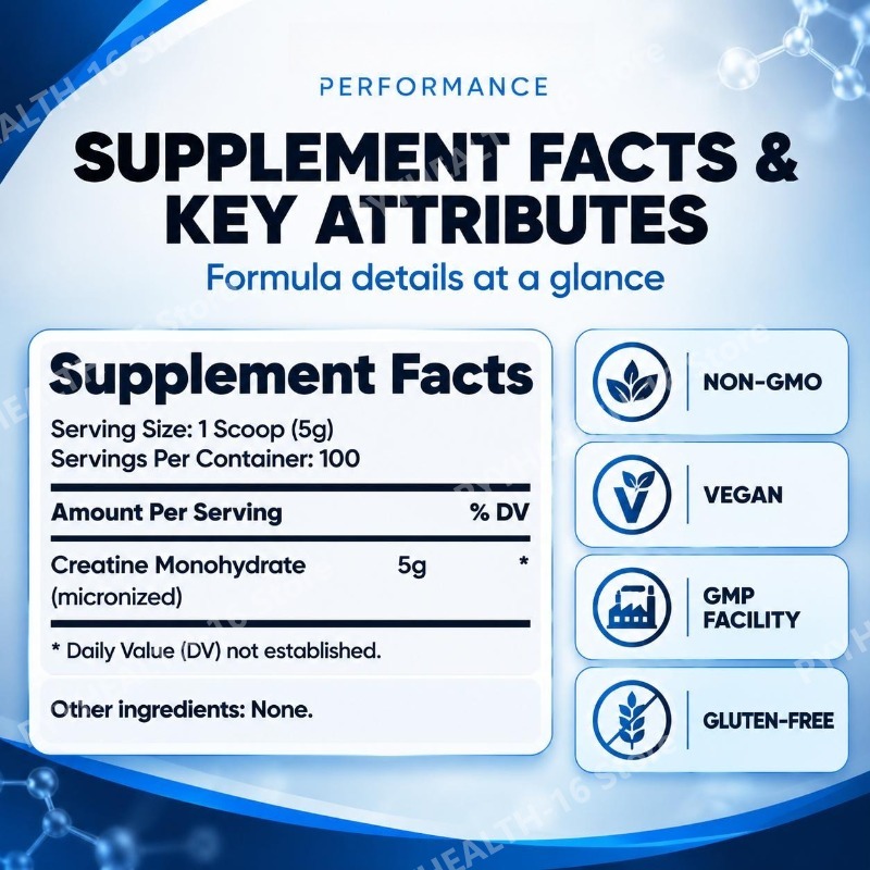 Creatine Monohydrate Powder 50 - Nutrition Fitness Supplements review and price
